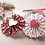 Creativ Company Creatieve mix, papier knippen, rood, wit, 1 doos