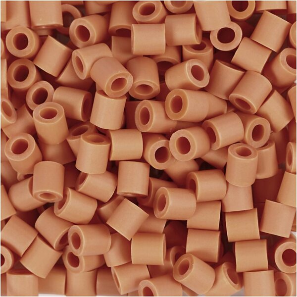NABBI BioBeads van NABBI, afm 5x5 mm, gatgrootte 2.5 mm, medium, oranje, 1000 stuk/ 1 doos