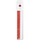 Vivi Gade Papieren vlechtstroken, L: 100 cm, B: 40 mm, d 18 cm, rood, wit, 40 stroken/ 1 doos