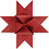 Vivi Gade Papieren vlechtstroken, L: 100 cm, B: 40 mm, d 18 cm, rood, wit, 40 stroken/ 1 doos