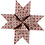 Vivi Gade Papieren vlechtstroken, L: 100 cm, B: 40 mm, d 18 cm, rood, wit, 40 stroken/ 1 doos