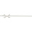 Vivi Gade Cadeaulint, B: 18 mm, matt, wit, 25 m/ 1 rol