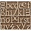 Creativ Company Letter, H: 8 cm, dikte 2 cm, 112 stuk/ 1 doos