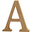 Creativ Company Letter, A, H: 13 cm, dikte 2 cm, 1 stuk
