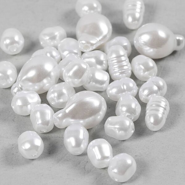 Creativ Company Waskralen, Ovaal, d 6-14 mm, gatgrootte 1,3-1,5 mm, 30 stuk/ 1 doos