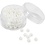 Creativ Company Waskralen, d 5 mm, gatgrootte 1,7 mm, parelmoer, 110 stuk/ 1 doos