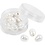 Creativ Company Zoetwaterparels, In de lengte geperforeerd, d 9-11 mm, gatgrootte 2 mm, parelmoer, 13 stuk/ 1 doos