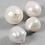 Creativ Company Zoetwaterparels, In de lengte geperforeerd, d 13-14 mm, gatgrootte 0,8 mm, parelmoer, 4 stuk/ 1 doos