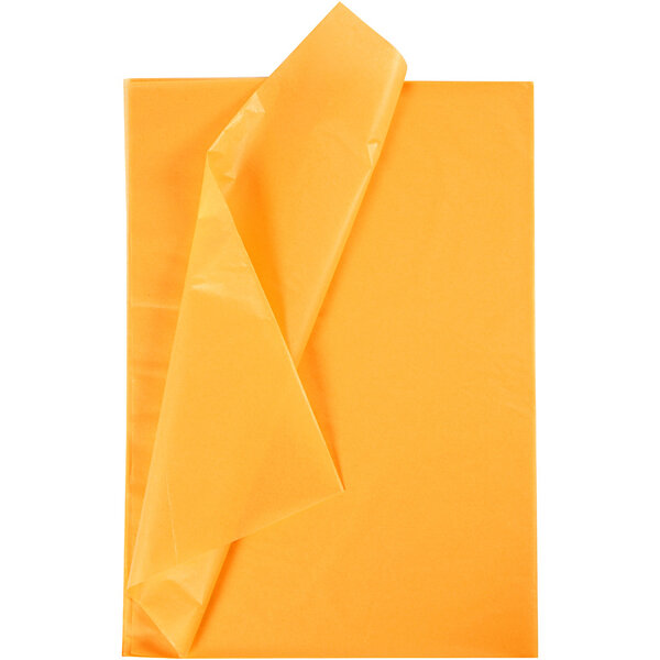 Creativ Company Tissuepapier, vel 50x70 cm, 17 gr, geel, 10 vel/ 1 doos