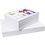 Tekenpapier van hoge kwaliteit, A3,A4, 130+160 gr, wit, 750 vel/ 1 doos