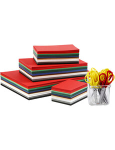 Colortime Kerst karton, A3,A4,A5,A6, 180 gr, diverse kleuren, 1 set