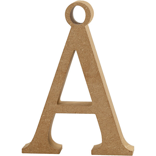 Creativ Company Letter, Å, H: 8 cm, dikte 1,5 cm, 1 stuk