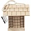 Creativ Company Vogelvoederhuis, H: 17.5 cm, L: 11.6 cm, B: 13,5 cm, 1 stuk