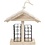 Creativ Company Vogelvoederhuis, H: 17.5 cm, L: 11.6 cm, B: 13,5 cm, 1 stuk