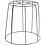 Creativ Company Lampenkap, H: 20 cm, d 15,5-20 cm, zwart, 1 stuk