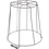Creativ Company Lampenkap, H: 20 cm, d 15,5-20 cm, zwart, 1 stuk