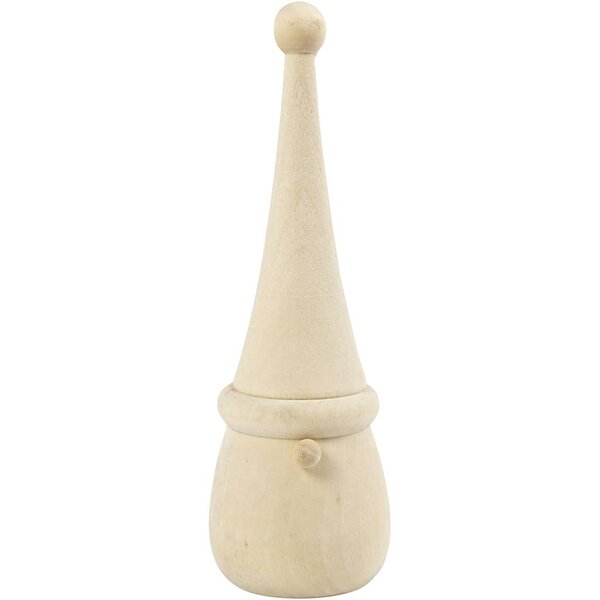 Creativ Company Scandinavische kerstkabouter, H: 16 cm, d 6 cm, 1 stuk