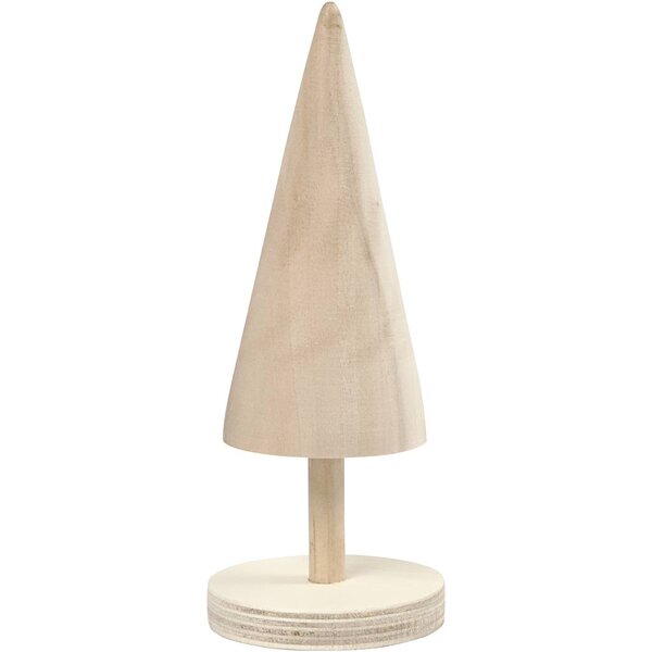 Creativ Company Kerstboom, H: 15,5 cm, d 5 cm, 1 stuk