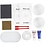 Creativ Company Starter Hobbyset Hars Gieten, Kandelaren en dienbladen, blauw, lichtroze, wit, 1 doos