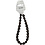 Creativ Company Howlite, d 12 mm, gatgrootte 1,5 mm, zwart, 32 stuk/ 1 doos