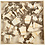 Creativ Company Ornamenten, afm 7-9 cm, dikte 4 mm, 90 stuk/ 1 doos