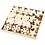 Creativ Company Ornamenten, afm 9-11 cm, dikte 4 mm, 90 stuk/ 1 doos