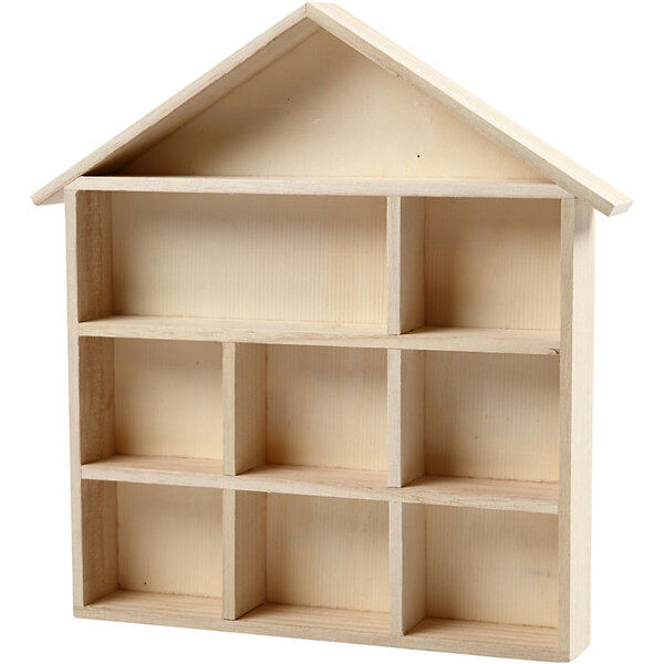 Creativ Company Letterhuisje, H: 26 cm, L: 3,5 cm, B: 22 cm, afm 26x22 cm cm, 1 stuk