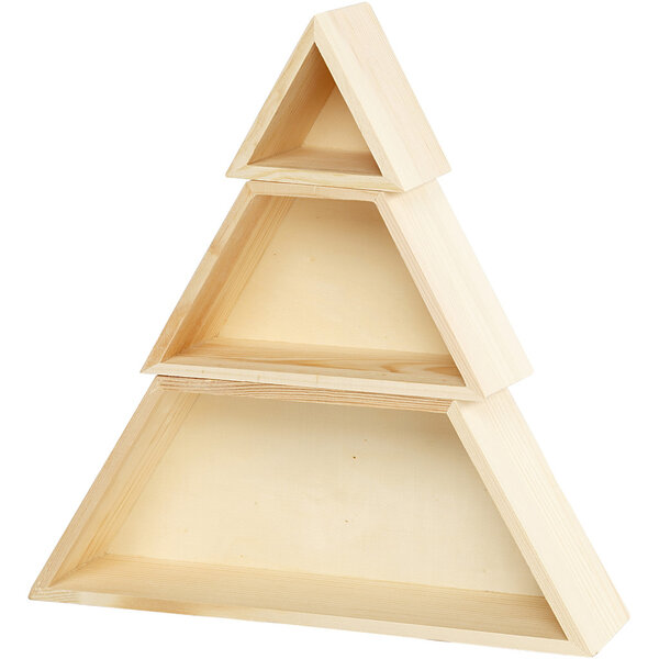 Creativ Company Display dozen, H: 8+10+12 cm, B: 9+18+29 cm, 1 set