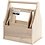 Creativ Company Flessenhouder, afm 24x17,5x28 cm, 3 stuk/ 1 set