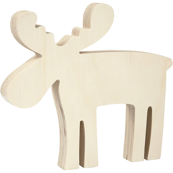 Creativ Company Eland, afm 15x14 cm, dikte 16 mm, 1 stuk