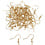 Creativ Company Oorbelhaaken, L: 18 mm, verguld, 100 stuk/ 1 doos