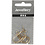 Creativ Company Oorbelhaken, L: 21 mm, dikte 0,7 mm, verguld, 6 stuk/ 1 doos