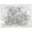 Creativ Company Oorsteker, L: 13 mm, verzilverd, 100 stuk/ 1 doos