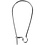 Creativ Company Oorbellen, L: 25 mm, verzilverd, 30 stuk/ 1 doos