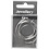 Creativ Company Oorbel, d 30 mm, verzilverd, 6 stuk/ 1 doos