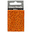 Creativ Company Rocailles, d 3 mm, afm 8/0, gatgrootte 0,6-1,0 mm, oranje, 25 gr/ 1 doos
