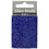Creativ Company Rocailles, d 3 mm, afm 8/0, gatgrootte 0,6-1,0 mm, blauw, 25 gr/ 1 doos