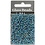 Creativ Company Rocailles, d 3 mm, afm 8/0, gatgrootte 0,6-1,0 mm, helder turquoise, 25 gr/ 1 doos