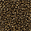 Creativ Company Rocailles, d 3 mm, afm 8/0, gatgrootte 0,6-1,0 mm, brons, 25 gr/ 1 doos