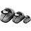 Creativ Company Ponsen set, hart, afm 25+49+75 mm, 3 stuk/ 1 doos