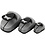Creativ Company Ponsen set, vlinder, afm 25+49+75 mm, 3 stuk/ 1 doos