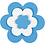 Creativ Company Ponsen set, bloem, afm 25+49+75 mm, 3 stuk/ 1 doos