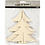Creativ Company Kerstbomen, H: 13+18 cm, 2 stuk/ 1 doos