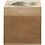 Creativ Company Waxinelichthouder, H: 6 cm, afm 6x6 cm, 1 stuk