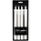 Creativ Company LED Kaarsen, H: 24,5 cm, d 20 mm, 4 stuk/ 1 doos
