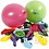 Creativ Company Ballonnen, rond, d 23 cm, diverse kleuren, 100 stuk/ 1 doos