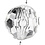 Creativ Company Acryl kralen, afm 12 mm, gatgrootte 1,2 mm, transparant glans, 77 stuk/ 1 doos