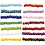 Creativ Company Rocailles, d 3 mm, afm 8/0, gatgrootte 0,6-1,0 mm, diverse kleuren, 14x25 gr/ 1 doos