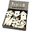 Creativ Company Houten decoraties, afm 6,5-21,5 cm, dikte 5 mm, 100 stuk/ 1 doos