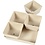 Creativ Company Bloempotten, H: 8 cm, D: 19,5 cm, B: 19,5 cm, 1 set